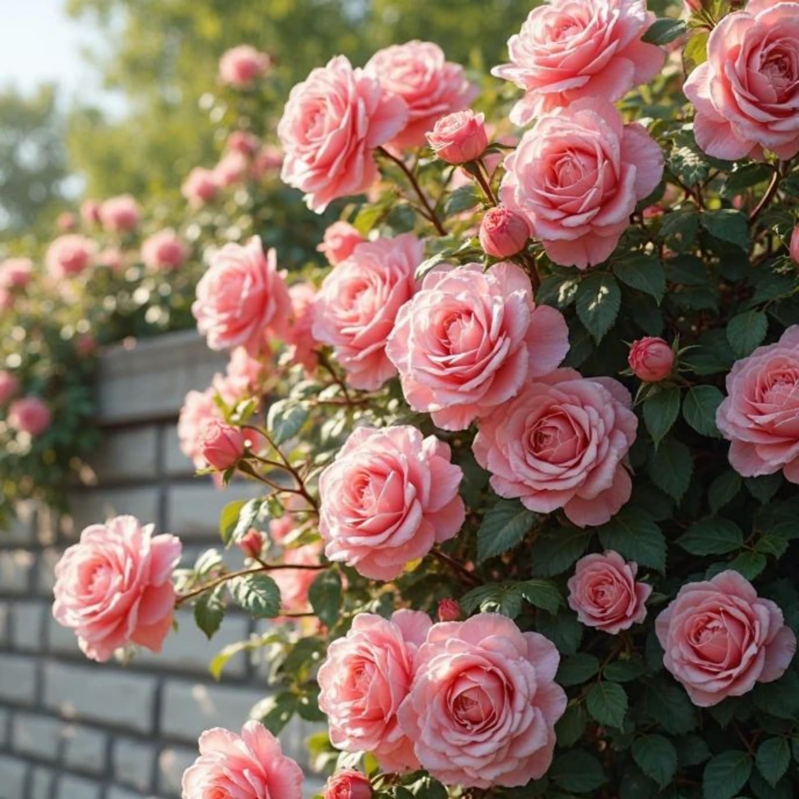 380+ Mix Perennial Climbing Rose Rosa Seeds Bush Vine Climber Fragrant Butter…