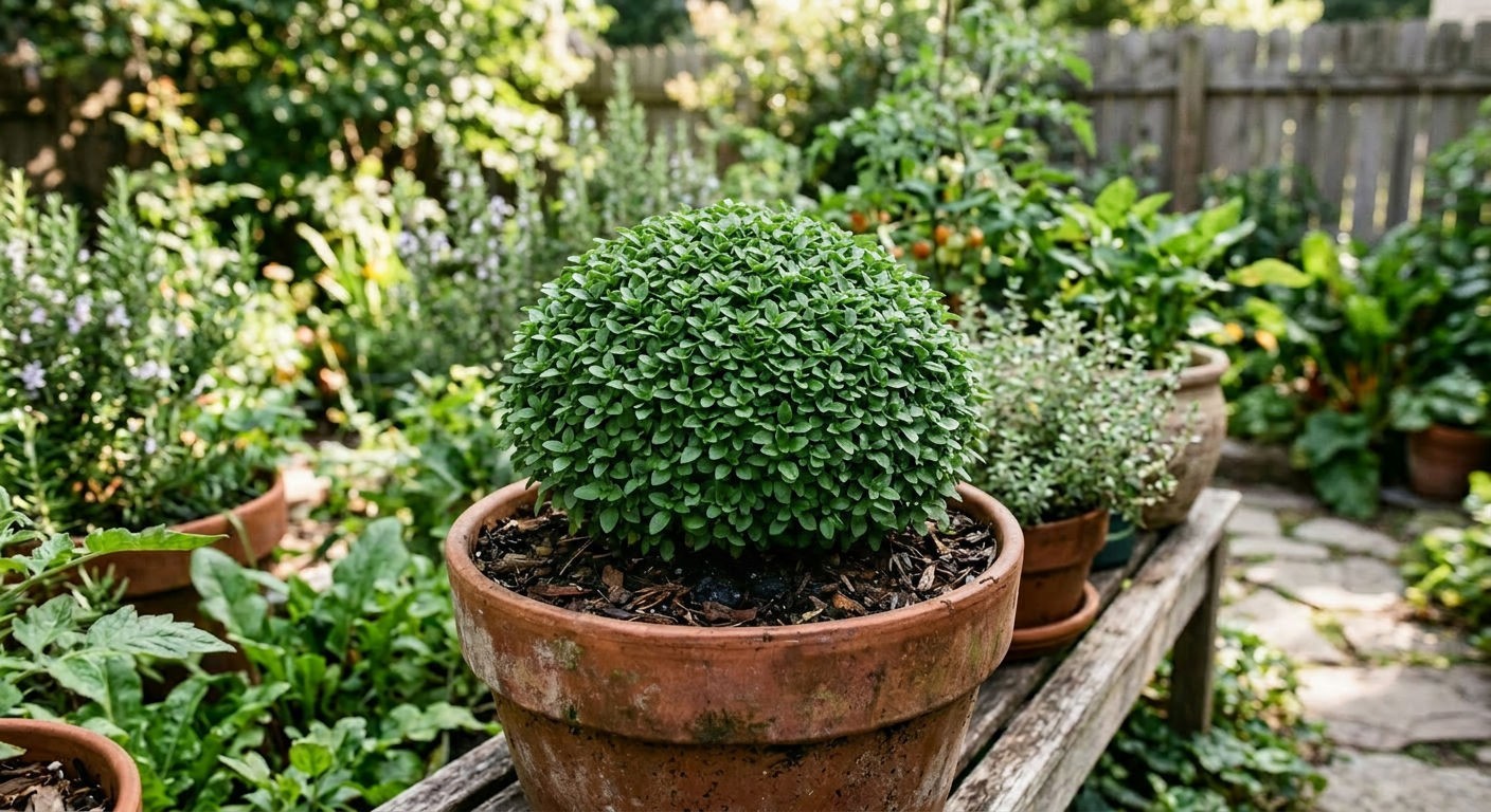 100 Spicy Globe Basil Seeds – Indoors or Out