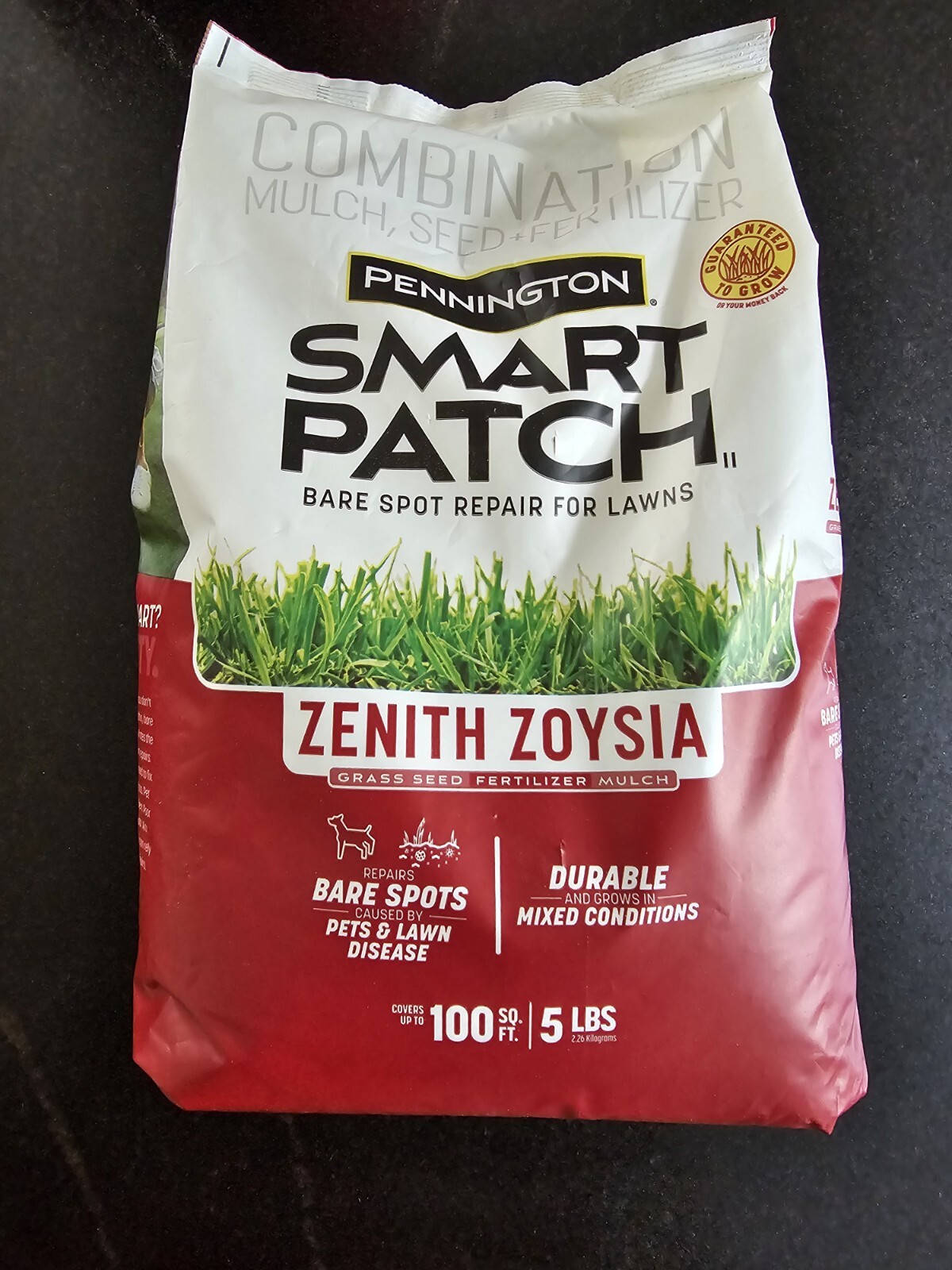 PENNINGTON SMART PATCH ZENITH ZOYSIA GRASS SEED MIX (5lb)