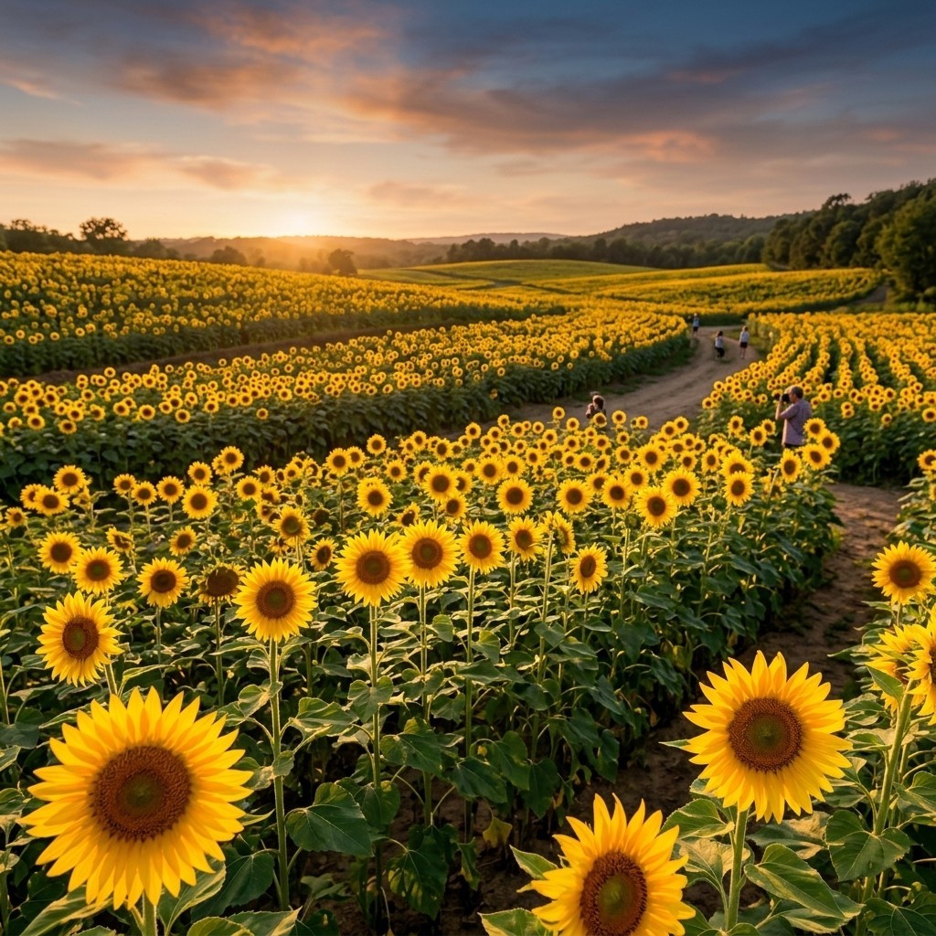 100pcs Sunflower Seeds Easy to Grow Outdoor Flower Garden Decor