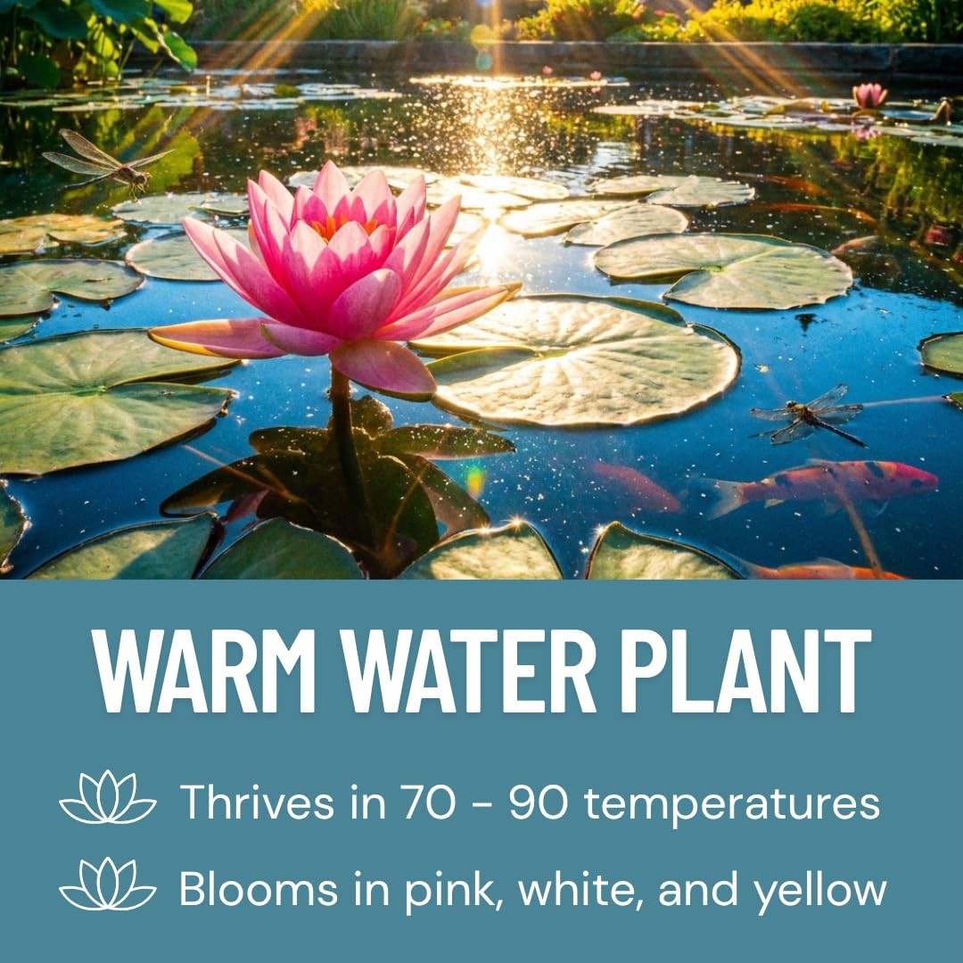 Lotus Seeds for Planting – 30 Pack Water Lotus Flower Seeds, Grow in Bowl, Ko…