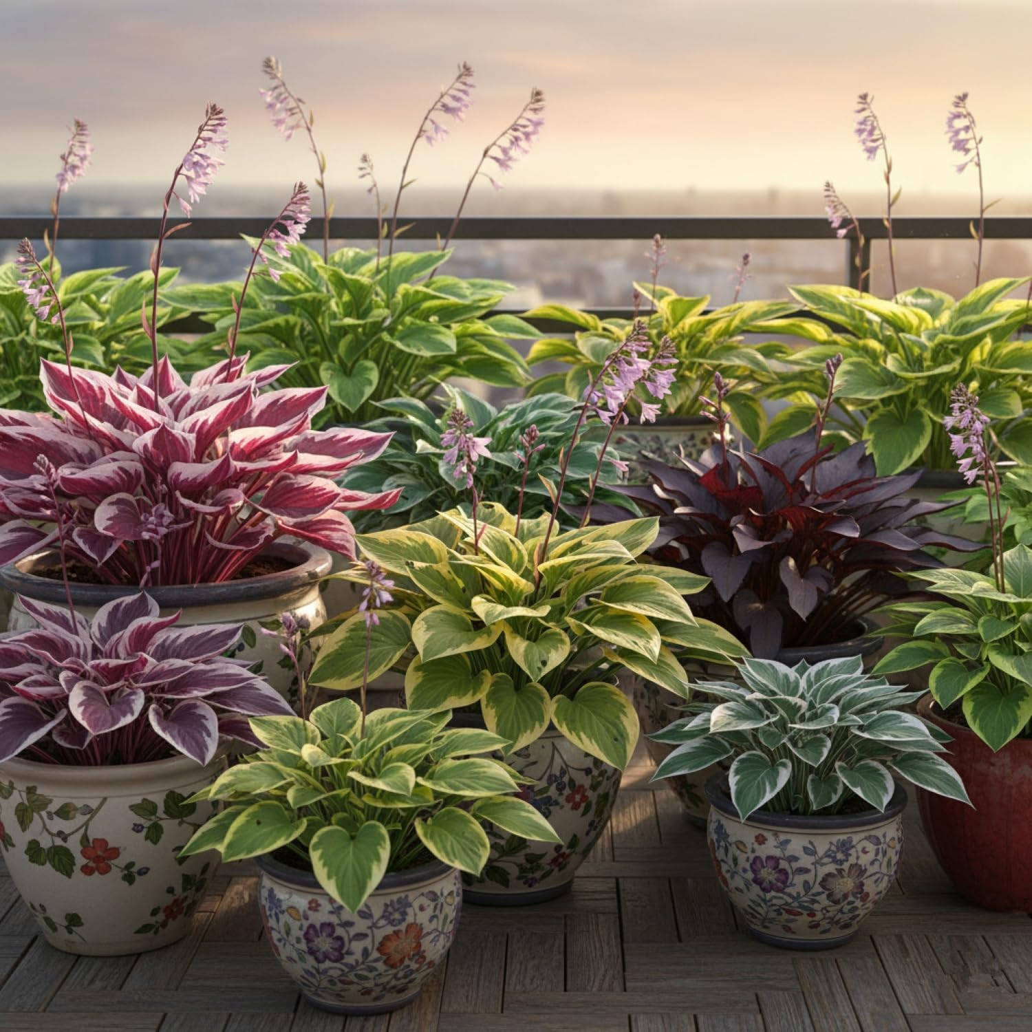 100+ Hosta Seeds for Planting Outdoors, Mixed Color Rare Perennial Flower Seeds,