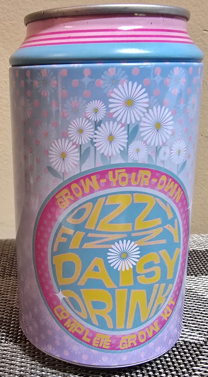 Buzzy Inc. Pansy Complete Growing Kit; Grow in Can, Seeds, & Growing Medium