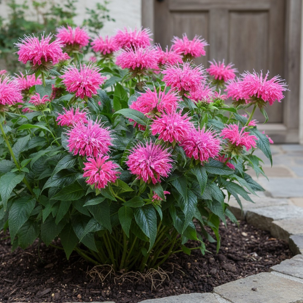 500 Bee Balm Seeds – Bright Pink Blooms for Pollinator-Friendly Gardens