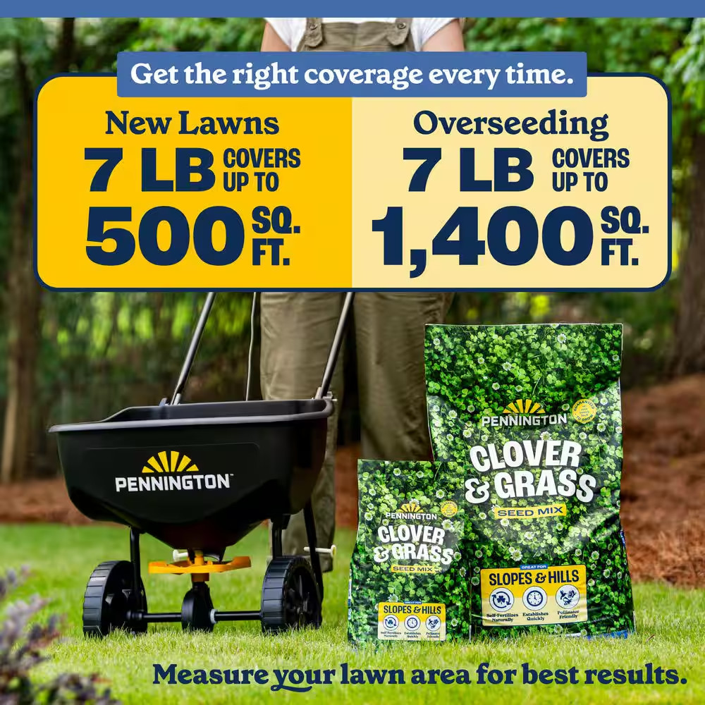 7 Lbs. Clover and Grass Seed Mix