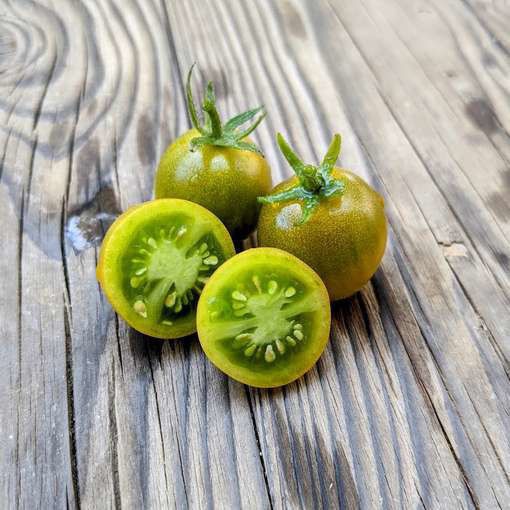 30 GREEN GRAPE CHERRY TOMATO SEEDS ~ 2026 ~ heirloomseedguy ~ USA