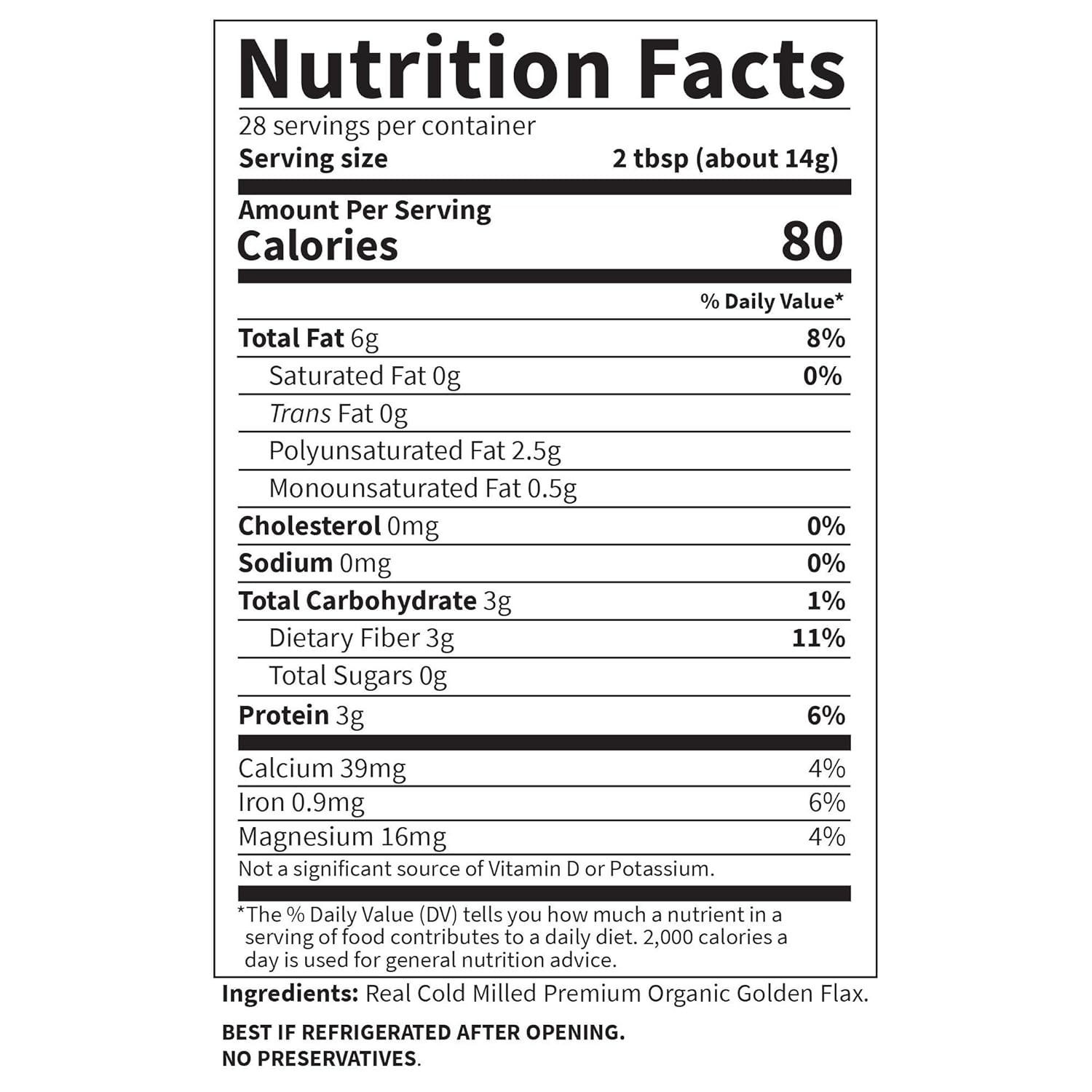 Organic Golden Flaxseed Meal, 2g Omega 3 – Versatile Nutritious Addition 3 Pack