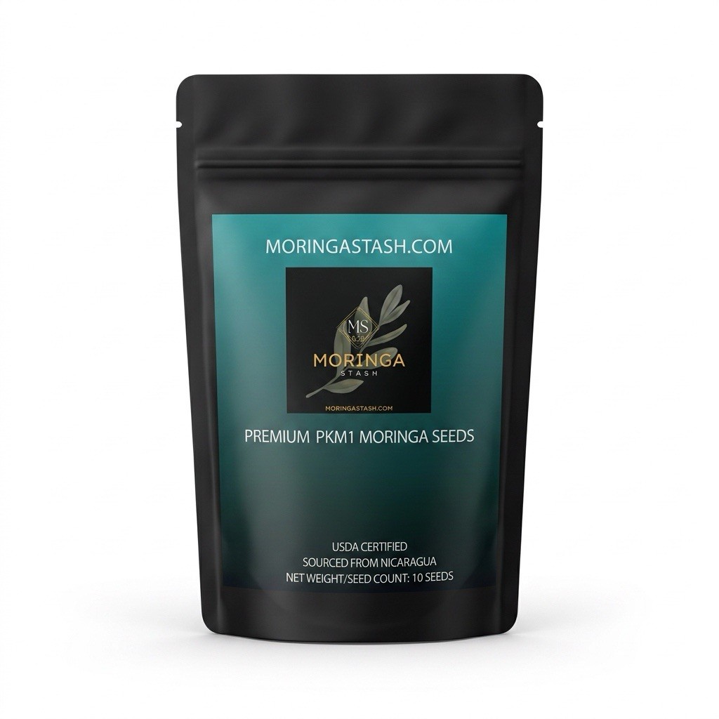 Moringa PKM1 Seeds USDA Certified | Nicaragua Sourced | Starter Pack 10 Seeds
