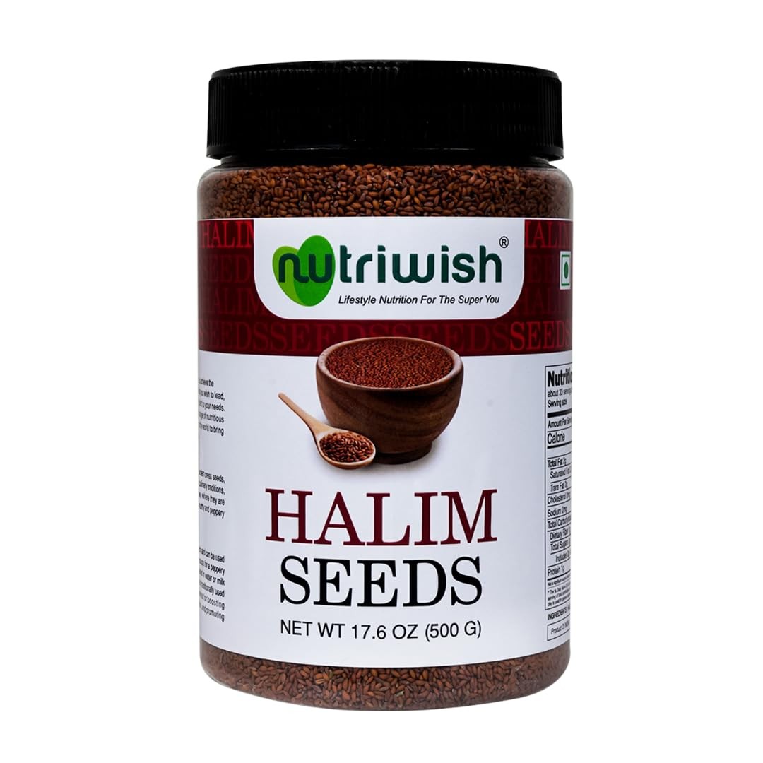 Halim Seeds 500g | Natural & Organic Garden Cress Seeds | Pure Halim Seeds