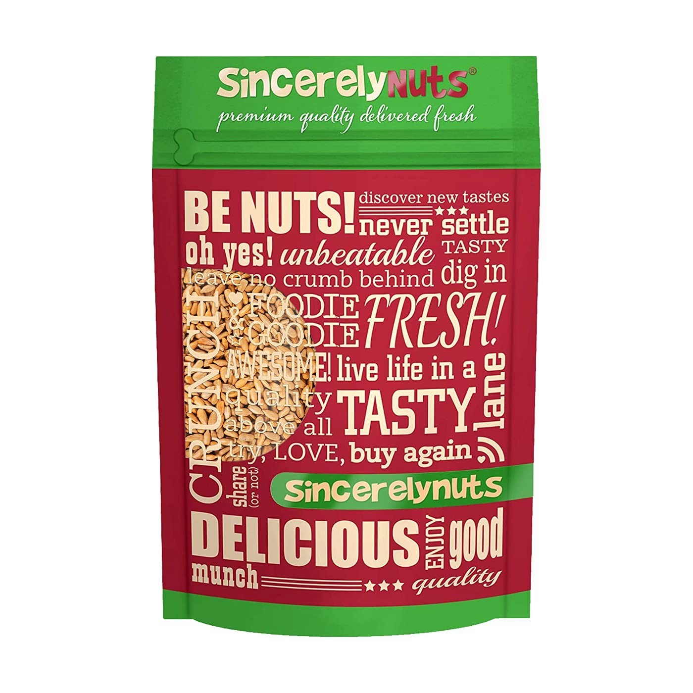 Roasted & Salted Hulled Sunflower Seeds, 3LB and Kosher Treat