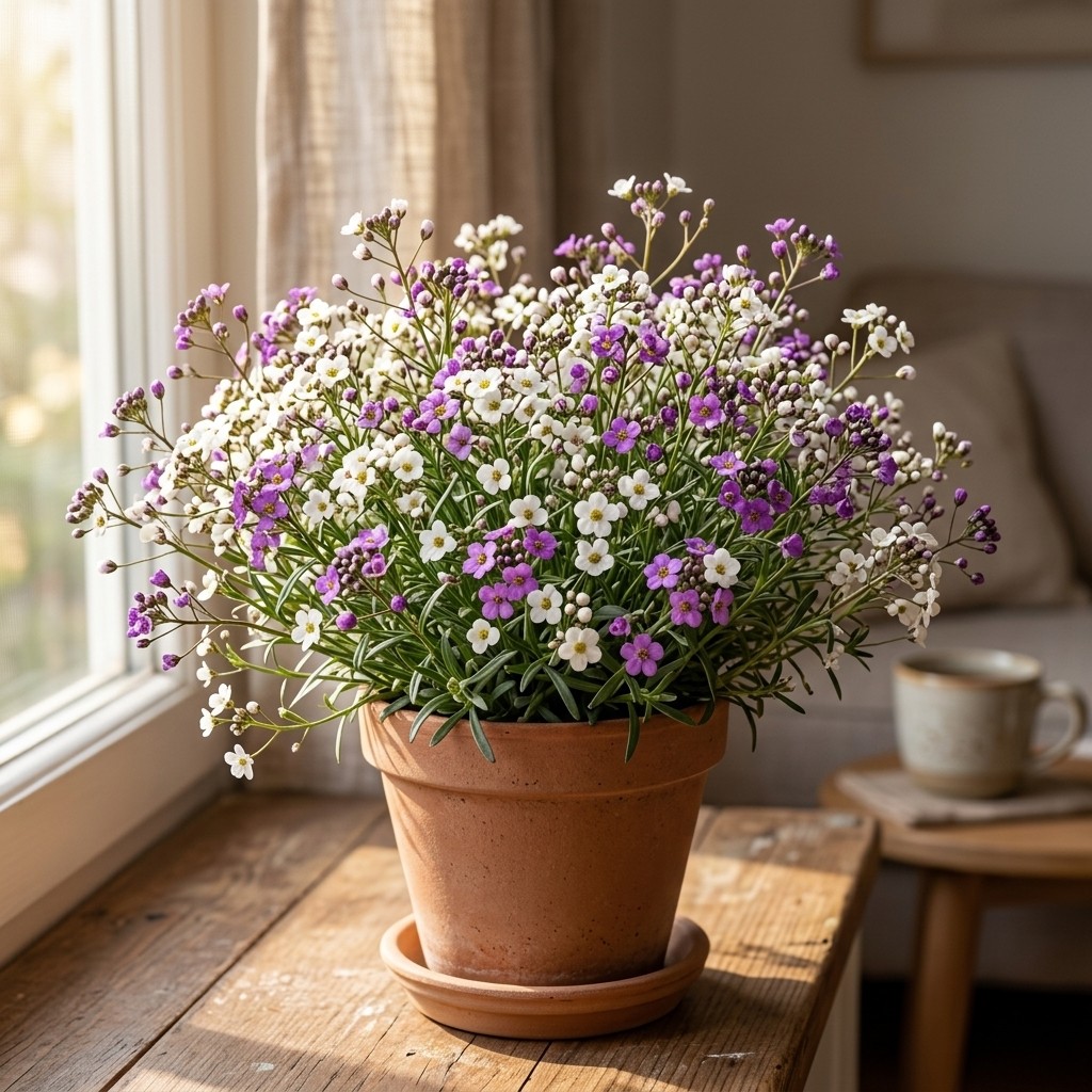 300Pcs Baby’s Breath Seeds, Perennial Flowers for Home Garden & Landscape