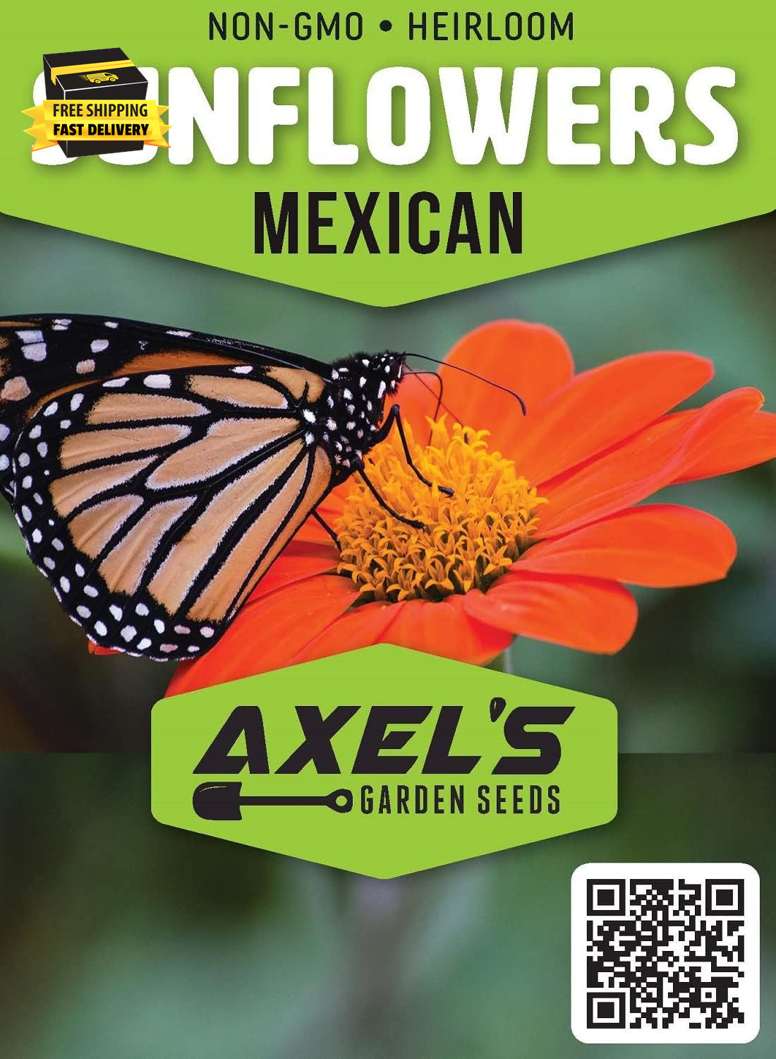 Mexican Sunflower Seeds for Planting – Plant & Grow Heirloom Mexican Sunflowers