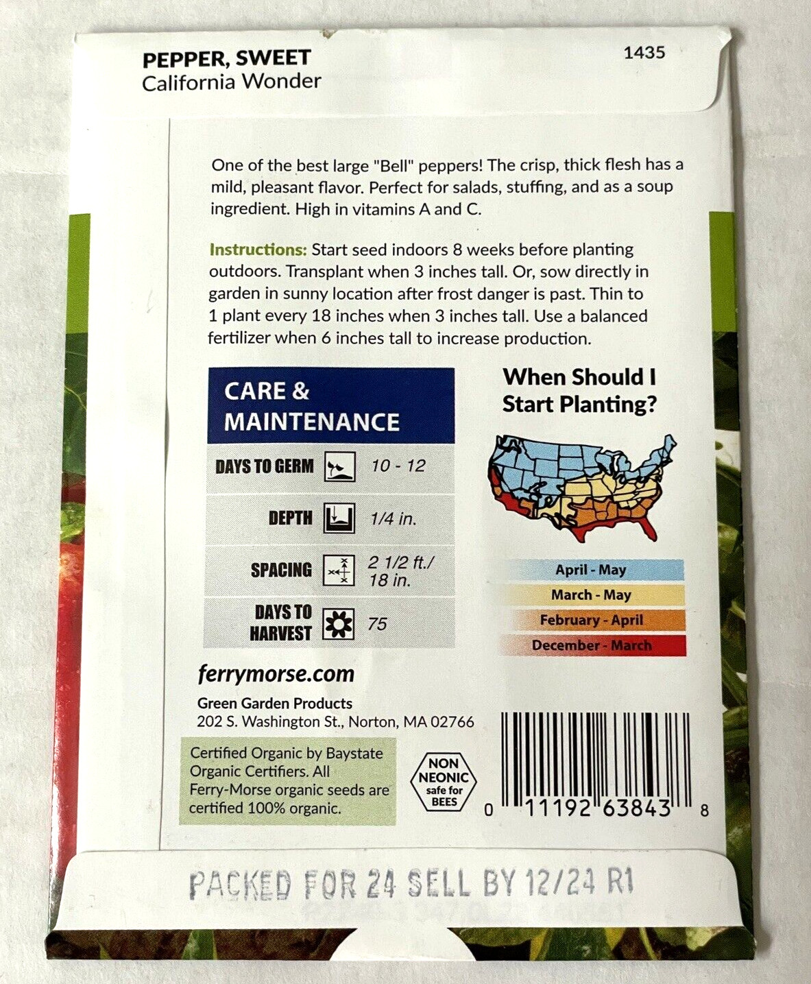 Ferry Morse Lot of 15 Pks Vegetable Seeds Pumpkin Beans Peas Carrots Peppers Cuc