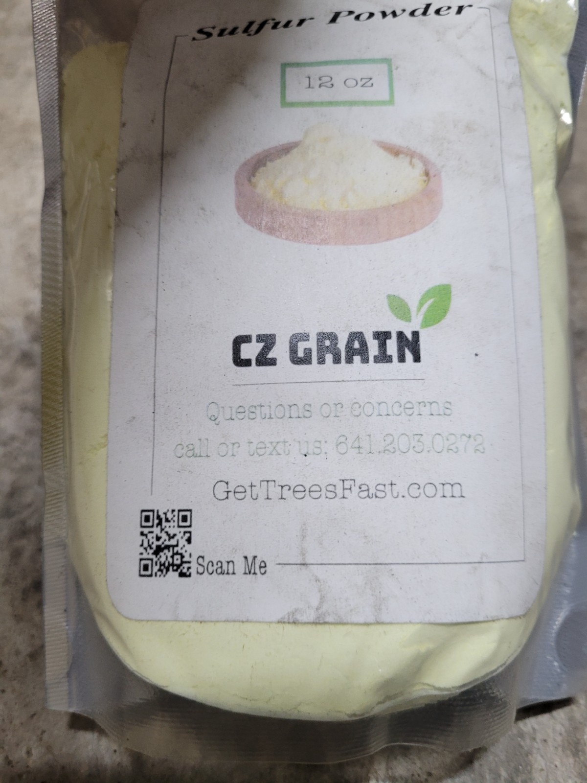 CZ Grain Sulfer Powder 12oz Premium Brand New