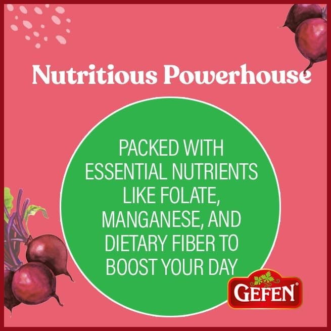 Healthy & Convenient Red Beets – 3 Pack (1.1 lb), Ideal for Quick Meals & Travel