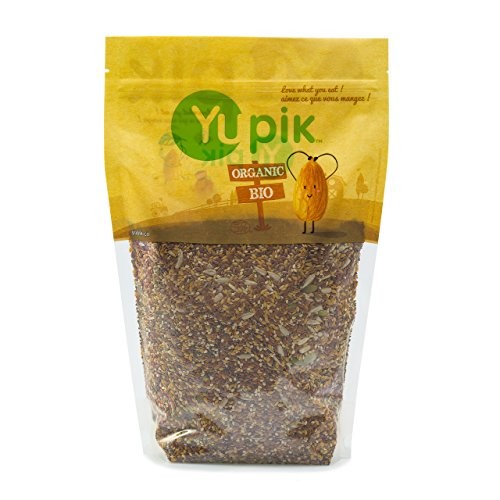 Organic Super 6 Seeds Mix, 2.2 lb, Non-GMO, Vegan, Gluten-Free