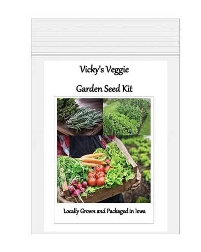 Vicky’s Vegetable Garden Seed Kit | Grow 14 Different Types of Vegetables – Easy