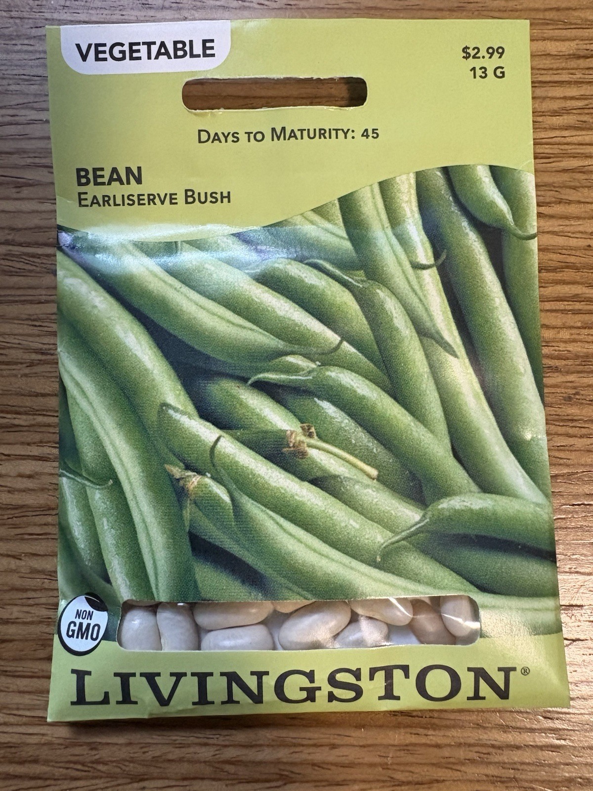 Livingston Seed Company Earliserve Bush Bean Non-GMO Vegetable Seeds