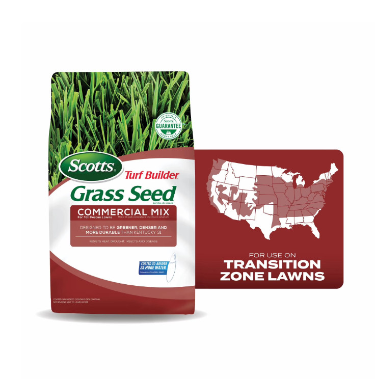 SCOTTS GRASS SEED Turf Builder Commercial Mix for Tall Fescue