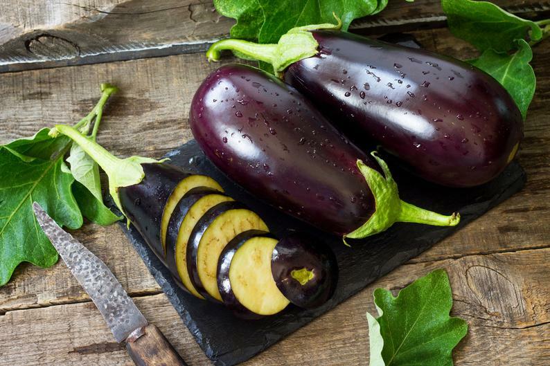 Black Beauty Eggplant 50 Fresh Heirloom Seeds Garden Planting Non-GMO