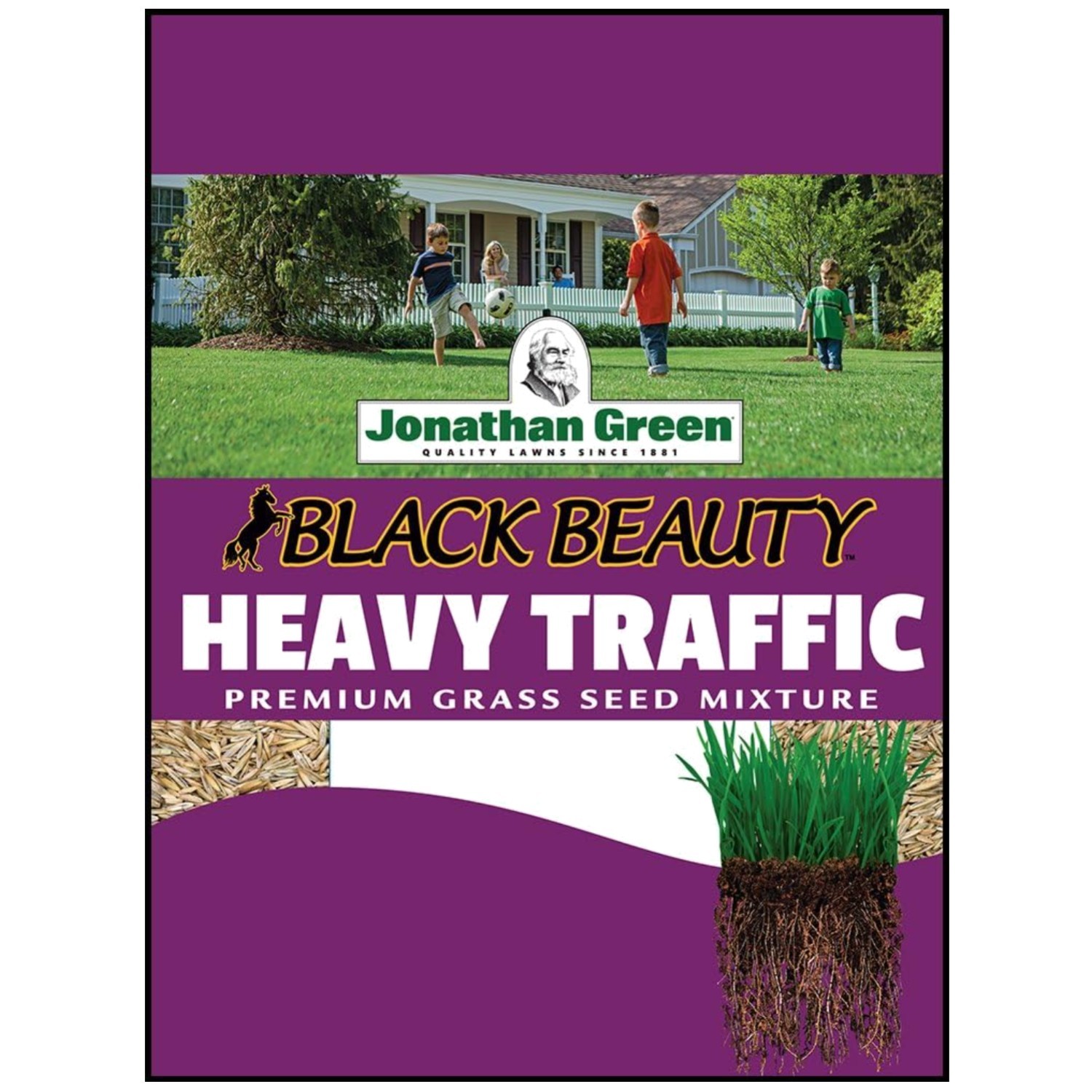 Heavy Traffic Grass Seed, 2800 Sq Ft Coverage
