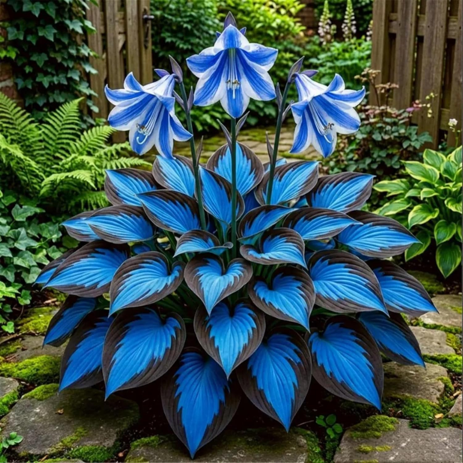 280+ Hosta Seeds for Planting Perennial Heart-Shaped Hosta Bare Roots – Rich Fol