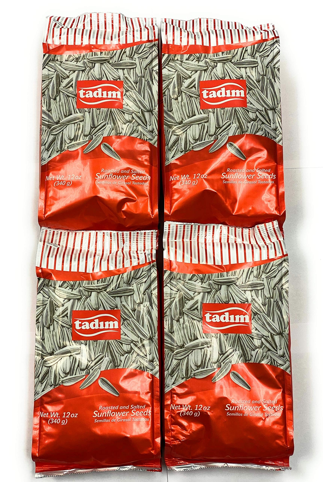 Tadim Salted Sunflower Seeds 10.5 oz Pack of 4 Imported from Germany