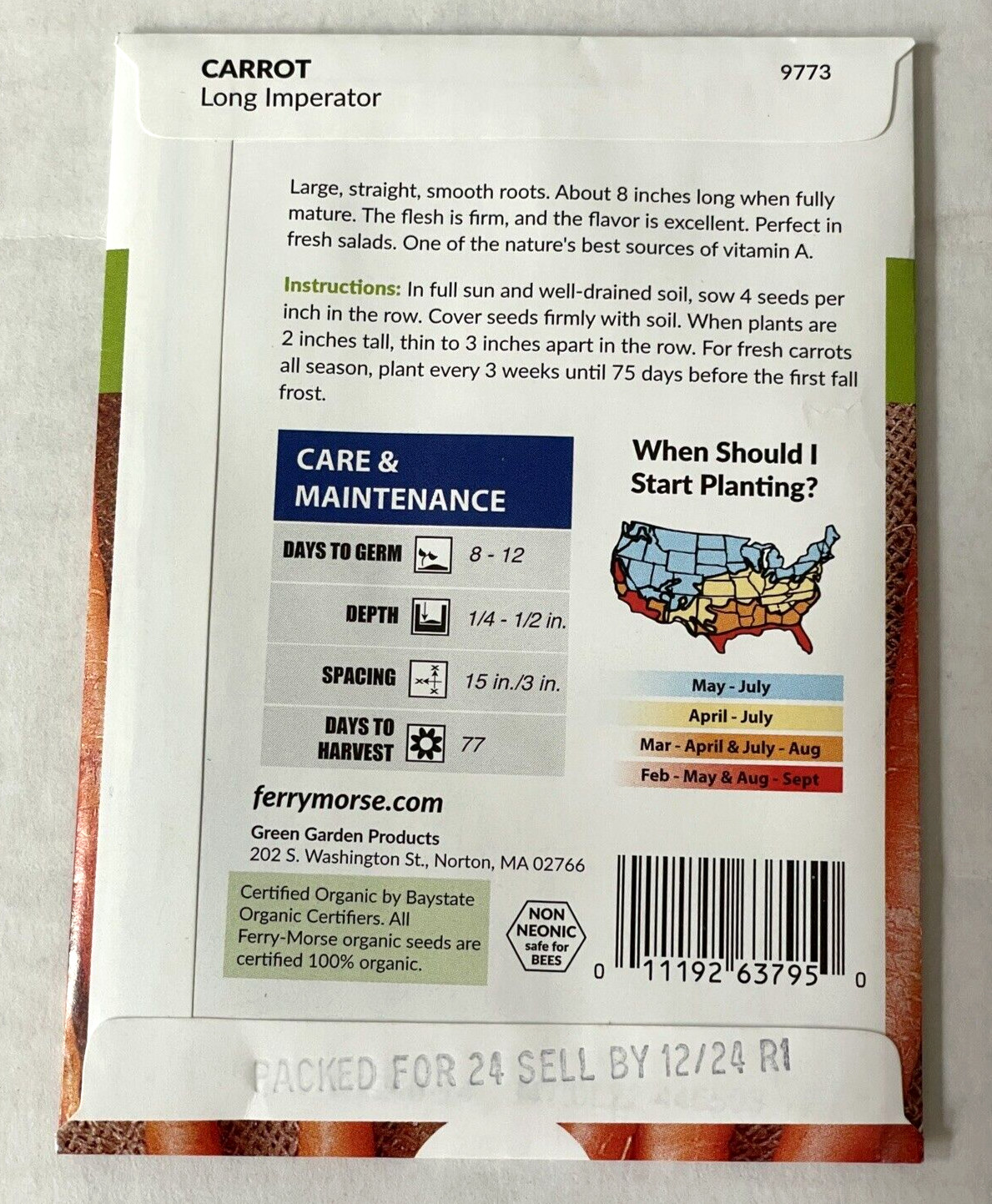 Ferry Morse Lot of 15 Pks Vegetable Seeds Pumpkin Beans Peas Carrots Peppers Cuc