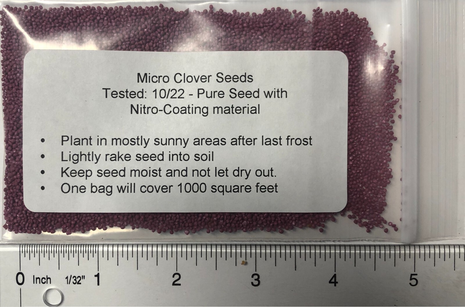 Micro clover seeds 5000-8000 seeds