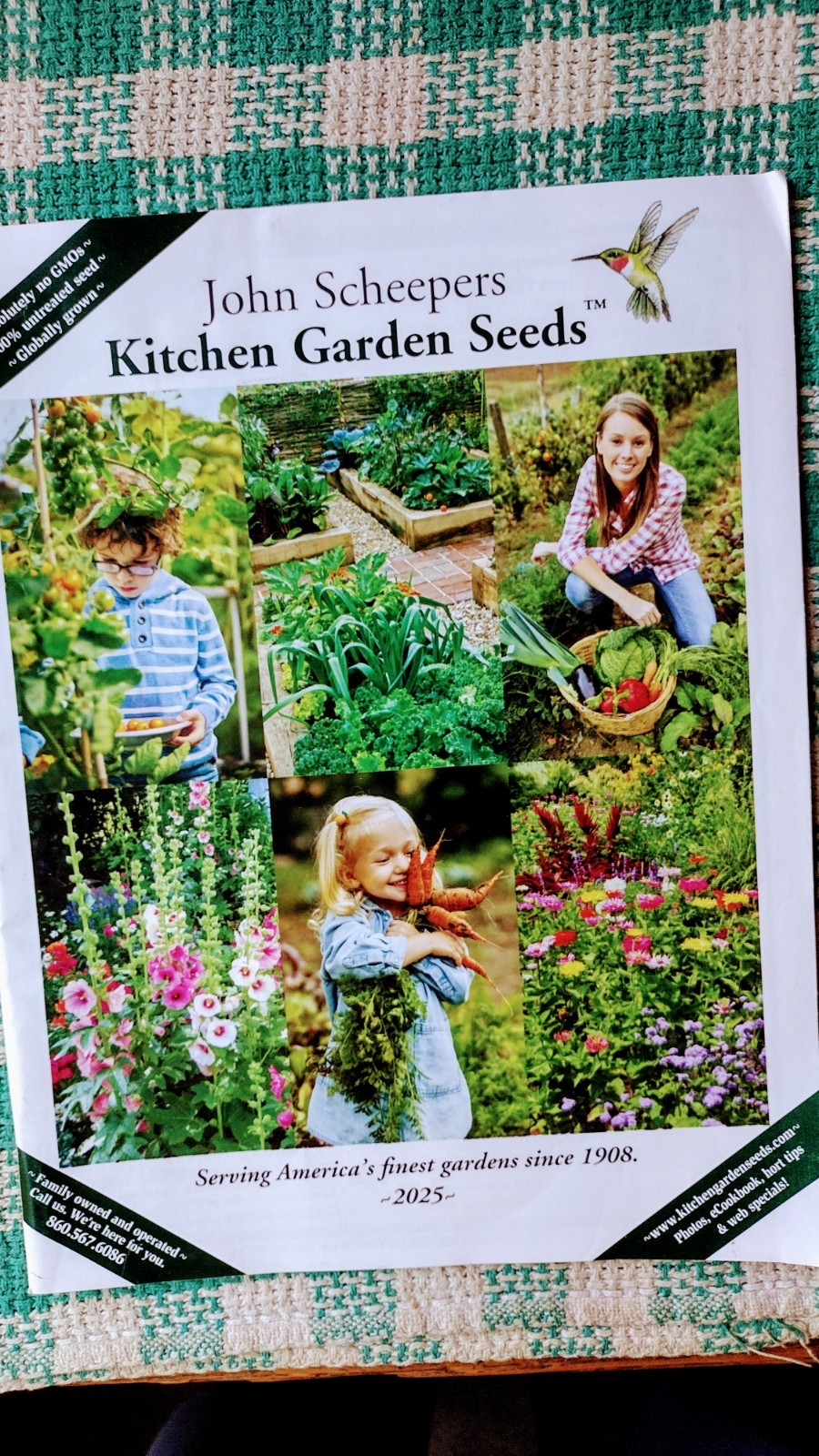 EXCITING MAGAZINE JOHN SCHEEPERS KITCHEN GARDEN SEEDS FINEST GARDENS 1908/2025