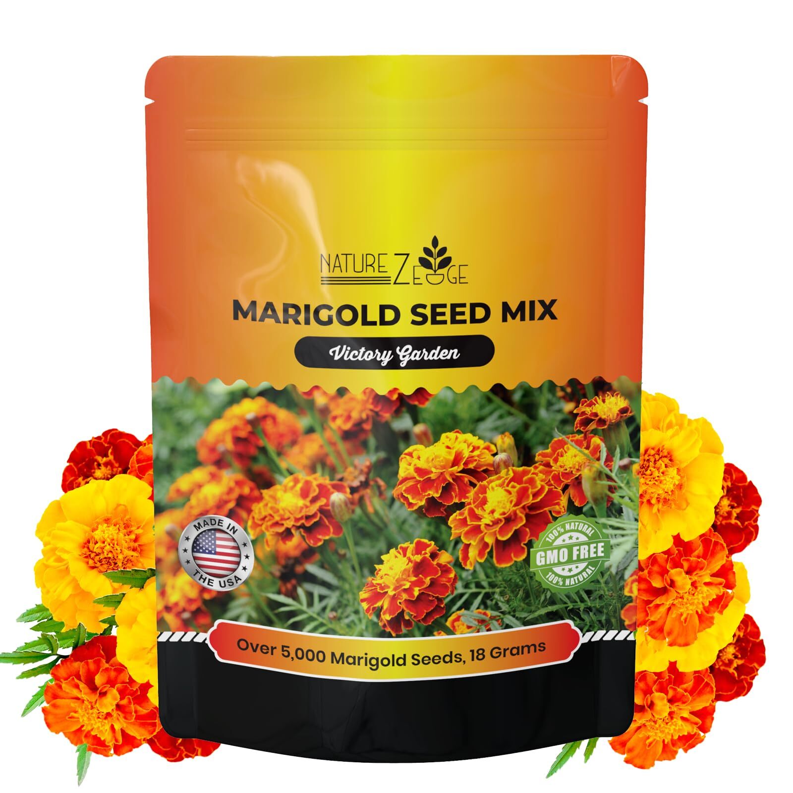 Marigold Seeds Mix Over 5600 Seeds Marigold Seeds for Planting Outdoors Daint…