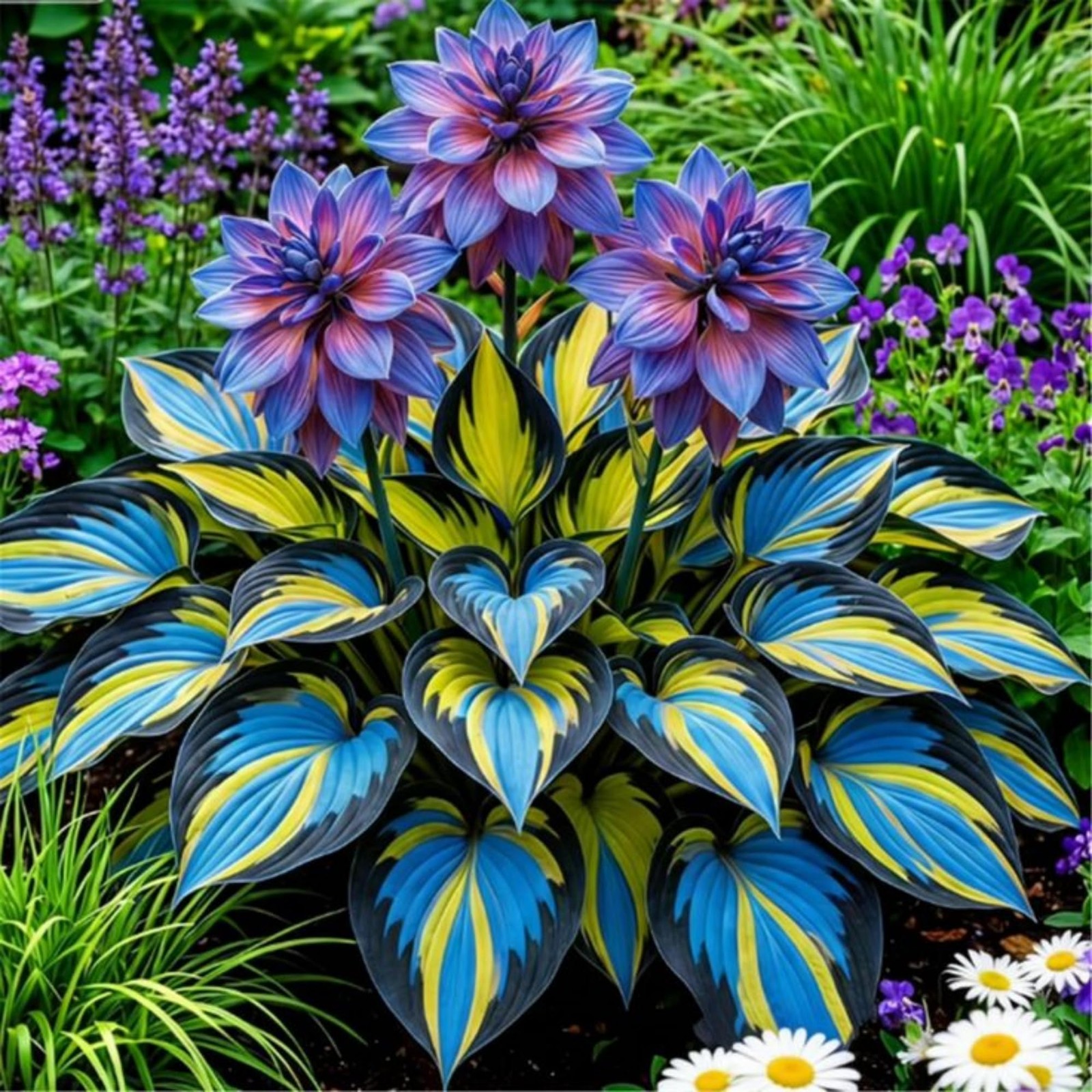 280+ Hosta Seeds for Planting Perennial Heart-Shaped Hosta Bare Roots – Rich …