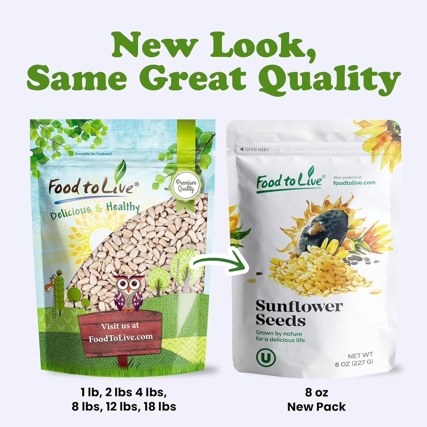 Gourmet Organic Sunflower Seeds 1 Pound – Non-GMO Verified, Kosher, Crunch