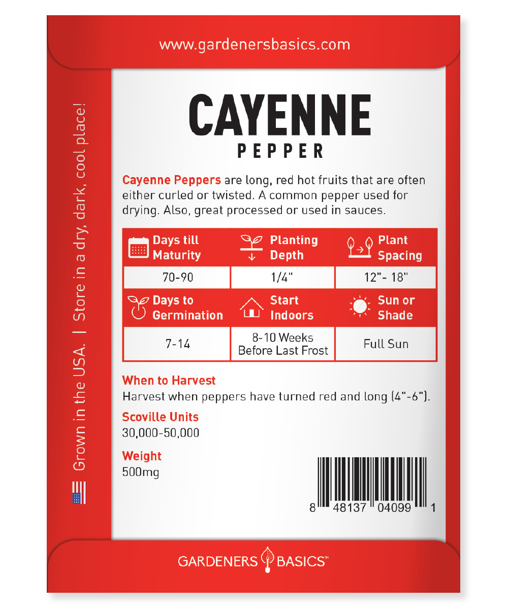 Cayenne Pepper Seeds