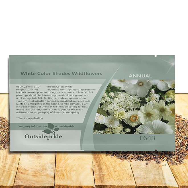 10000 Seeds White Flowers Seeds – White Wildflower Seed