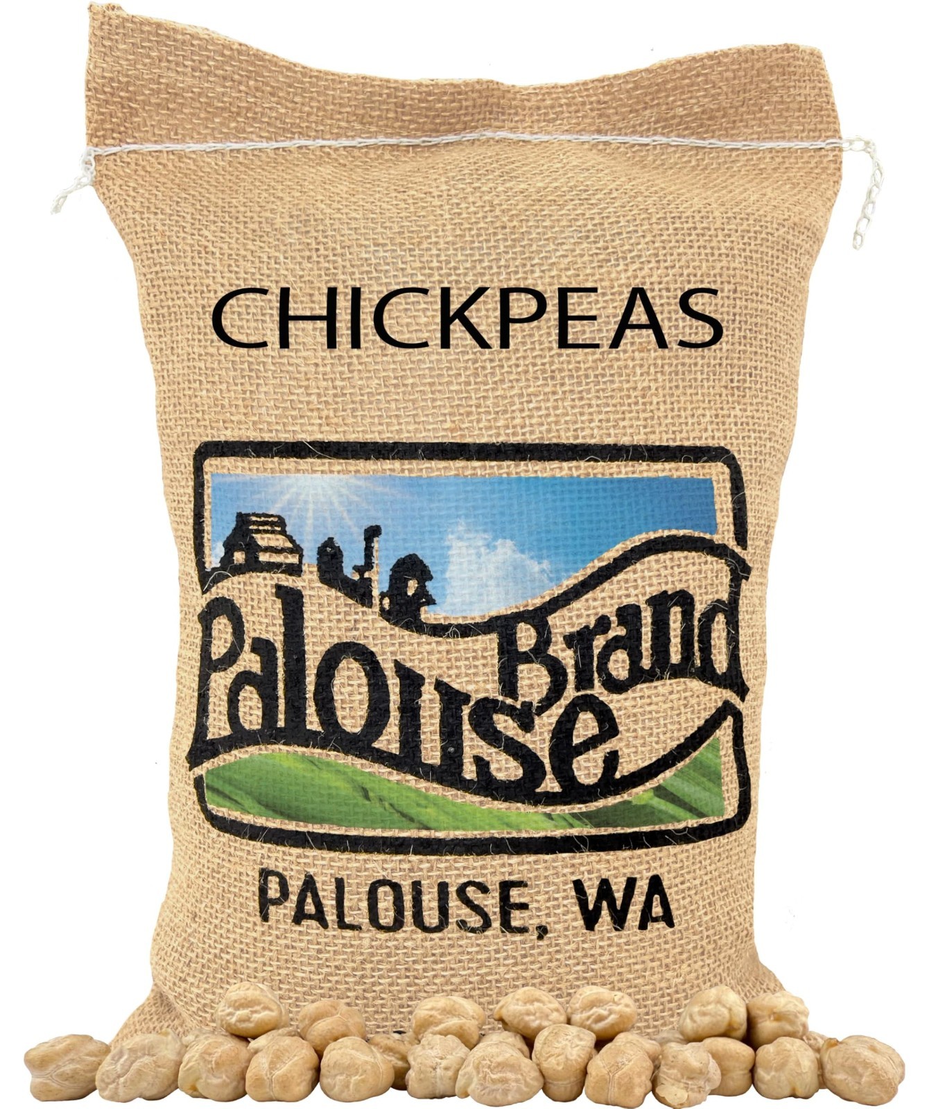 Certified Glyphosate Residue Free Chickpeas 5 lbs | Non-GMO, Kosher, USA Grown
