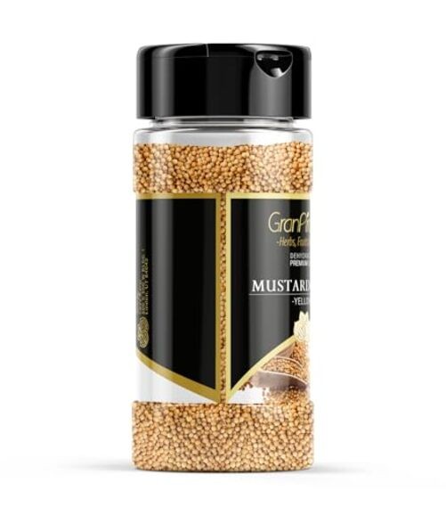 Yellow Mustard Seeds, Mild Flavor, Dips & Dressings, For Homemade 5 Ounce