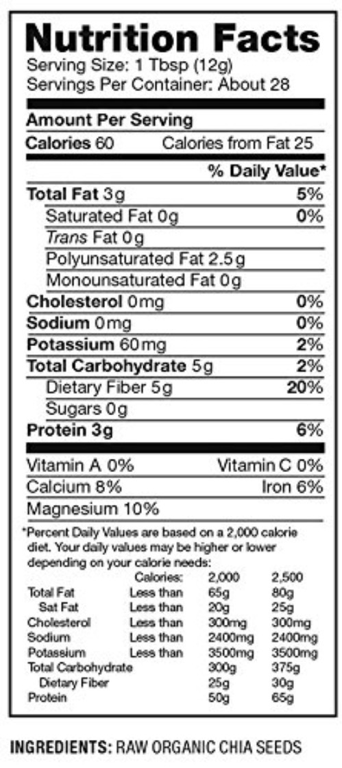 Non-GMO Organic Ground Chia Seeds – Resealable Pack of 2, Ideal for Health Goals
