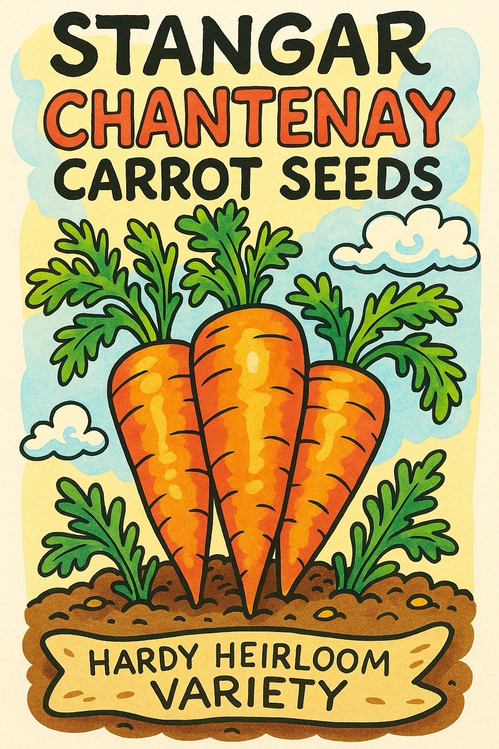Stangar Chantenay Carrot Seeds