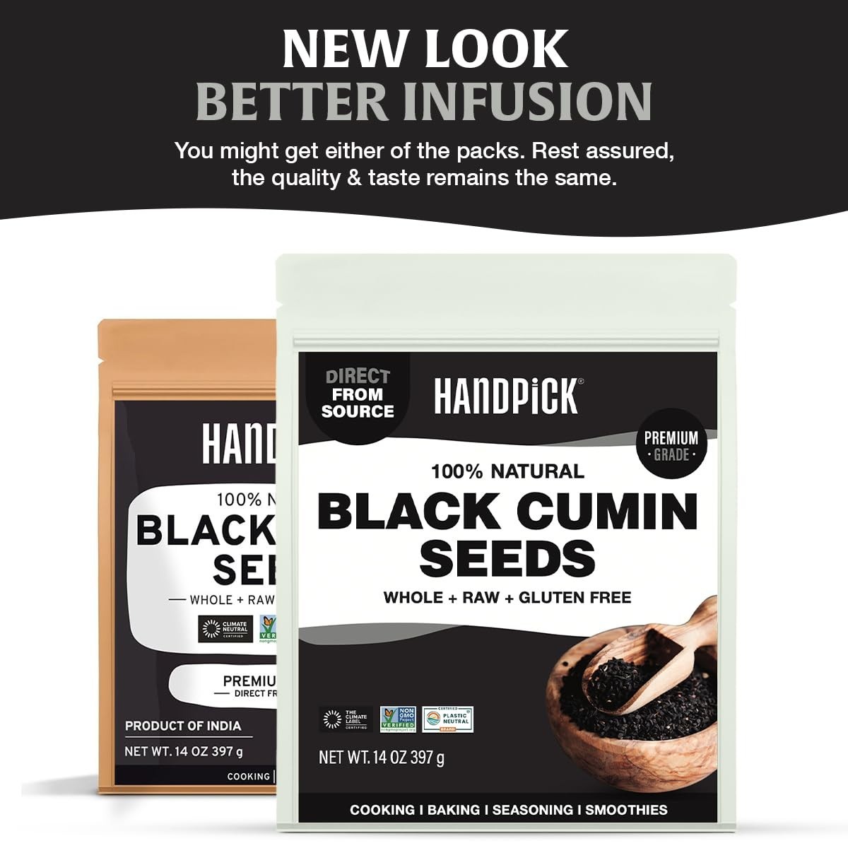 14oz Pure Black Cumin Seeds – Farm Fresh Nigella Sativa, Gluten Free & Non-GMO