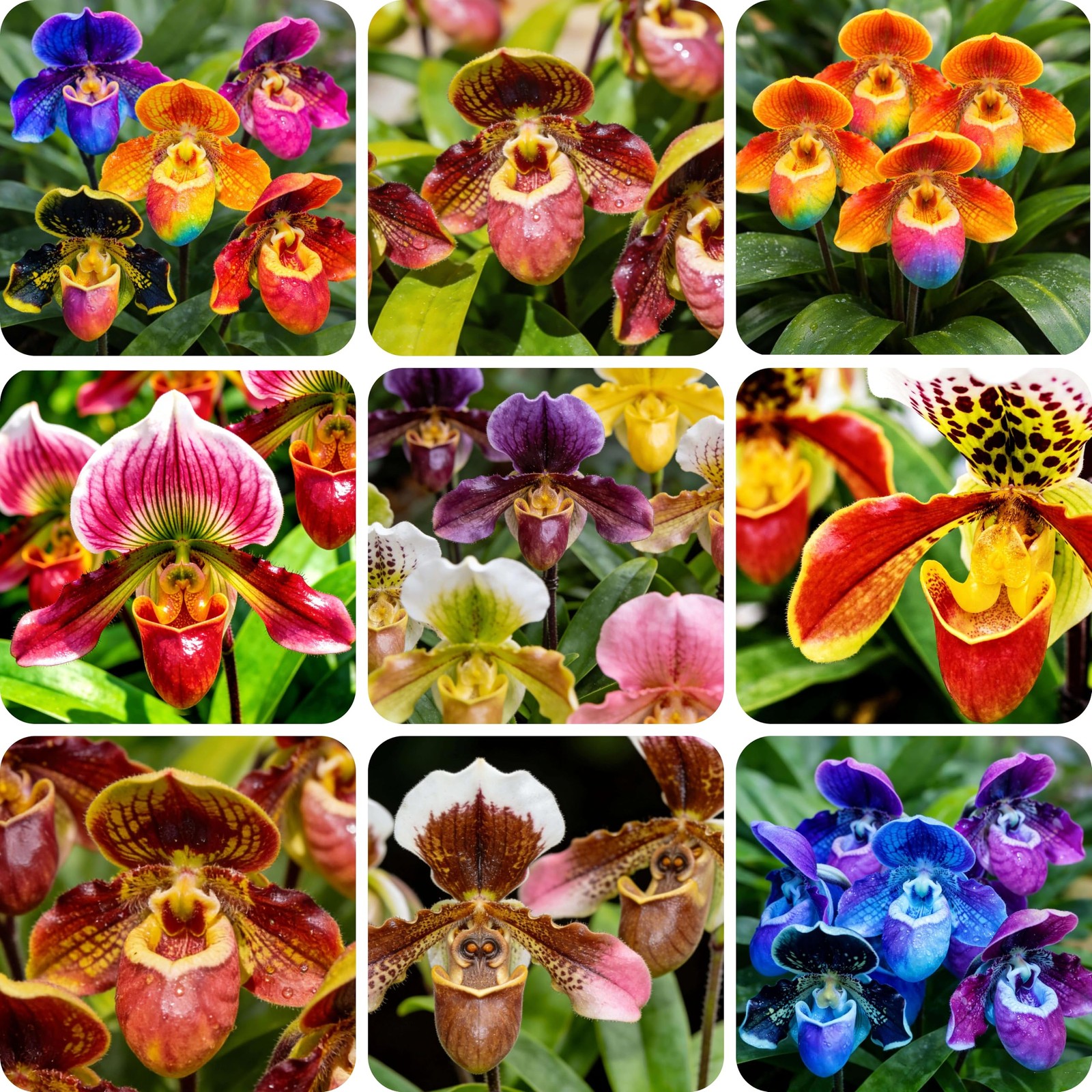 210+ Monkey Face Orchid Seeds (Dracula Simia) – Exotic Perennial Flower Seeds…