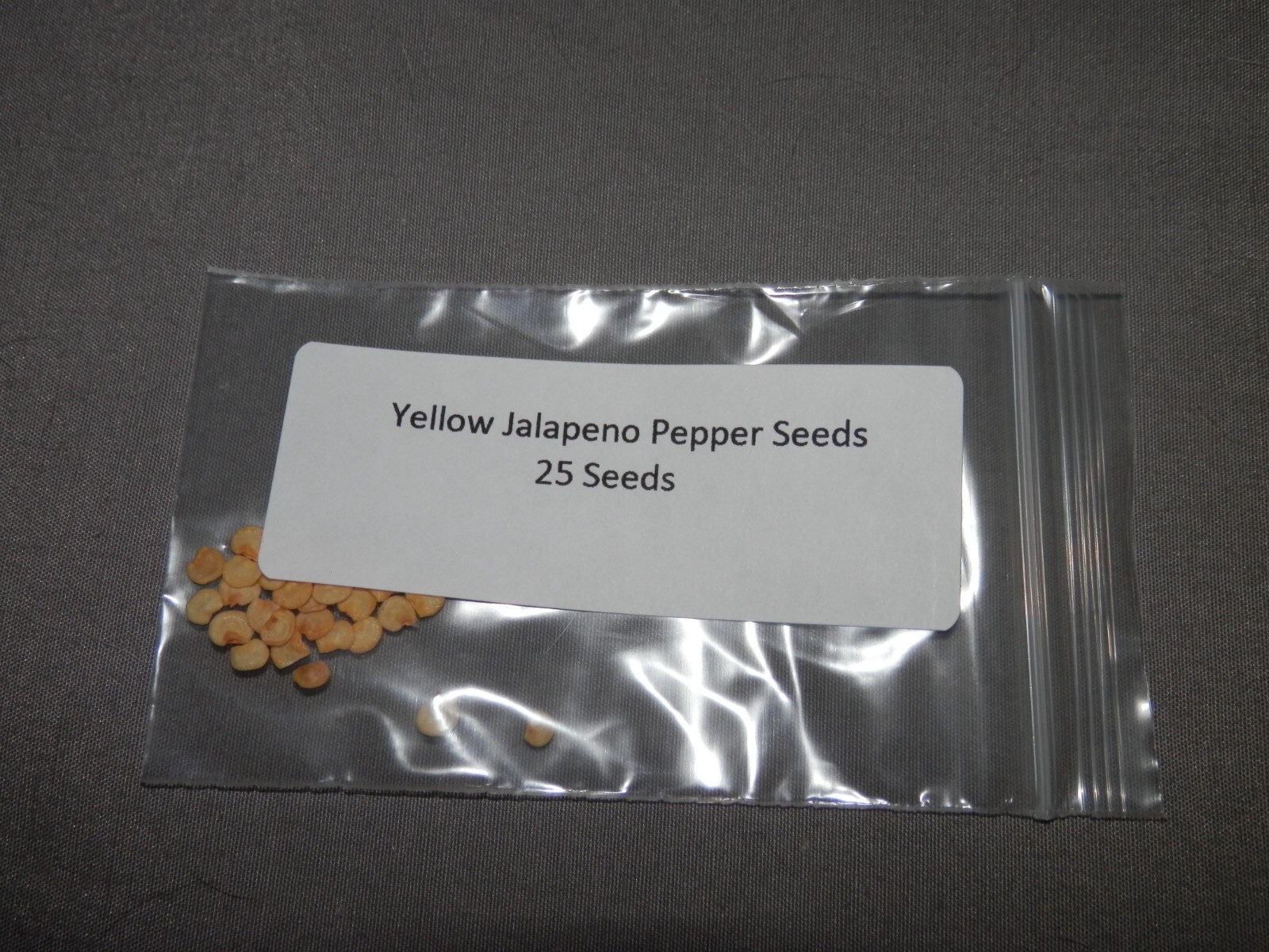 Yellow Jalapeno Lemon Spice Pepper Seeds 25 Seeds 2025