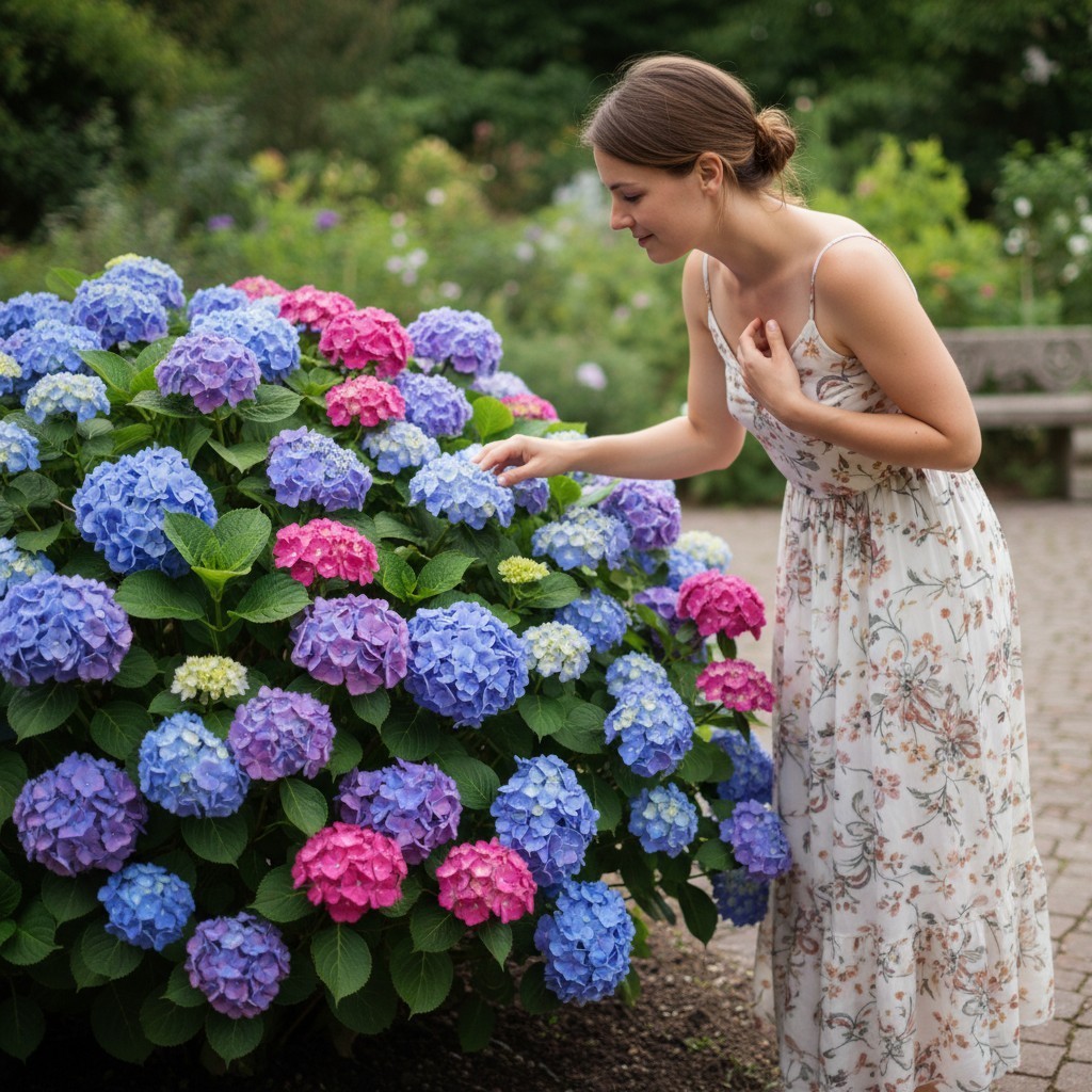 50 Hydrangea Flower Seeds Mixed Colors – Mophead Garden Blooms