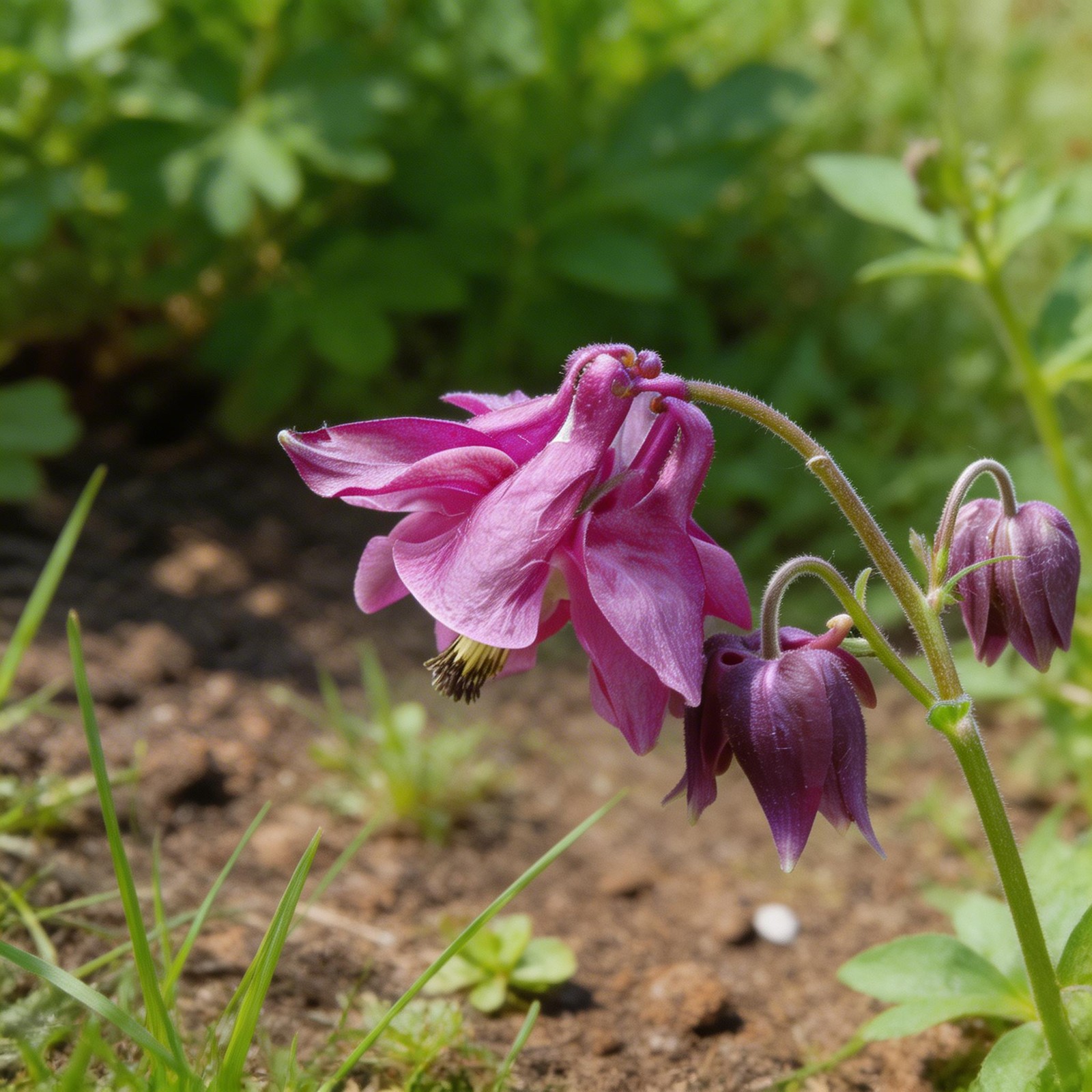 Columbine Flower Seeds 1000PCS Perennial Seeds for Home Garden Border Planting