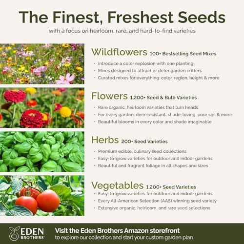 Southeast Wildflower Seed Mix – 1 lb, 480,000+ Seeds, Attracts Pollinators, Zone