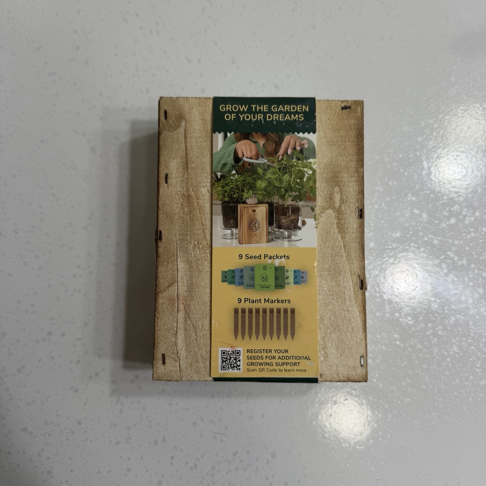 Garden Republic Herb Garden Herb Seeds Kit, Non-GMO Heirloom Seeds