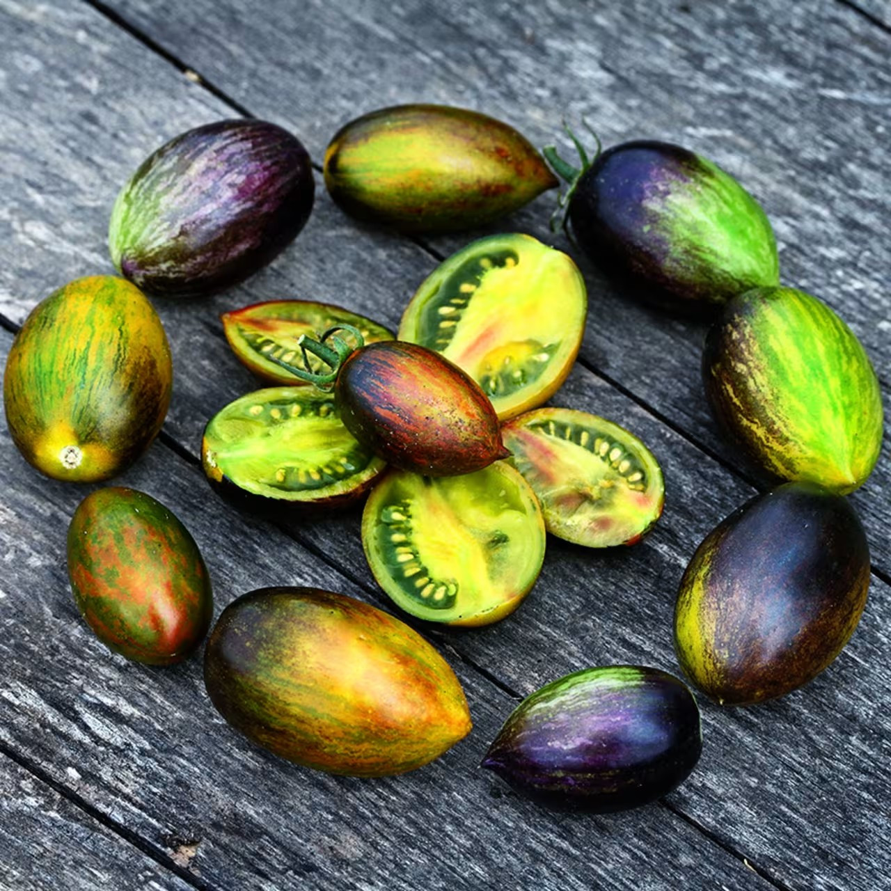 240+ Brad’s Atomic Grape Tomato Seeds —————————- RARE