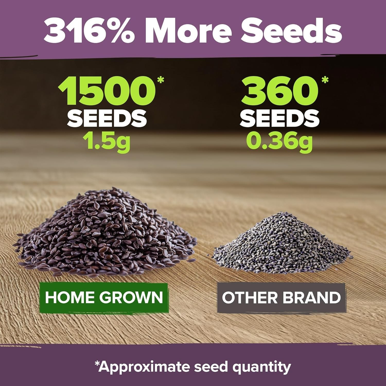English Lavender Seeds Non-GMO – Indoor/Outdoor with Comprehensive Grow Guide
