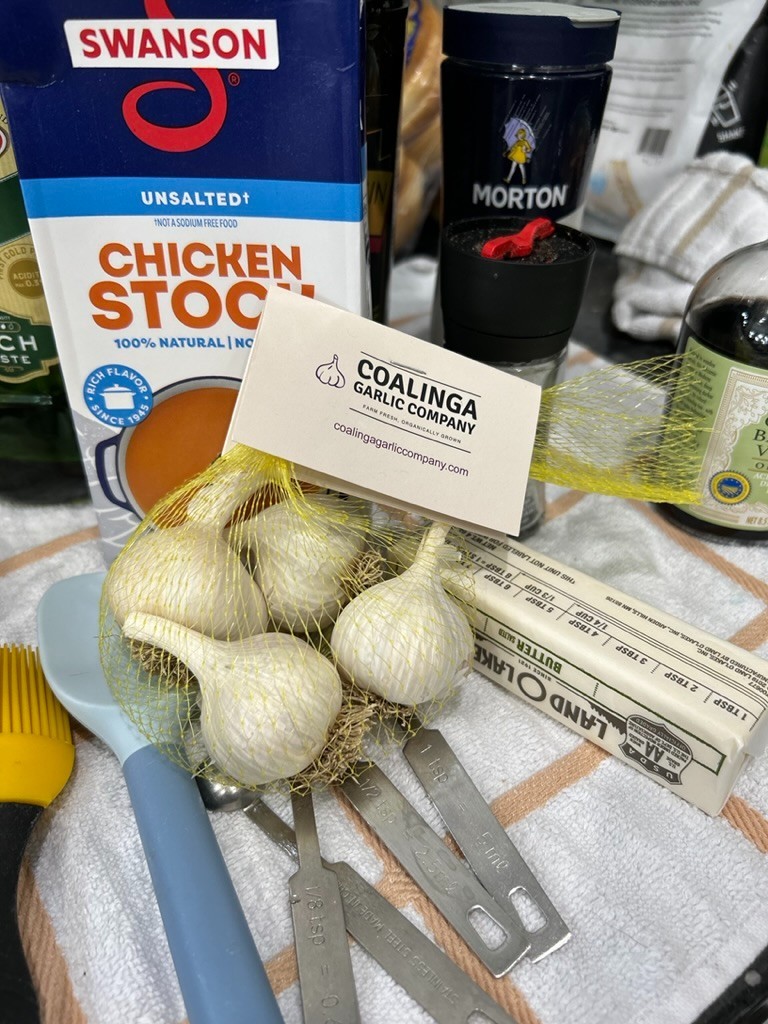 USDA Organic CA Early Garlic Bulbs | Mild Gourmet Garlic | California Grown