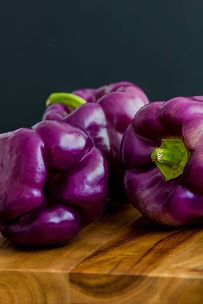 50+ SEEDS Purple Beauty Bell Pepper | Sweet Bell Pepper